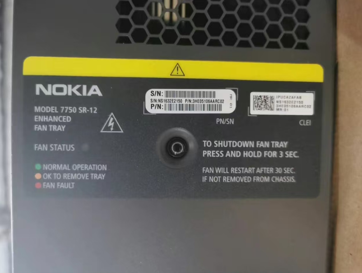 3HE05106AA 7750SR-12 FAN MODELNOKIA