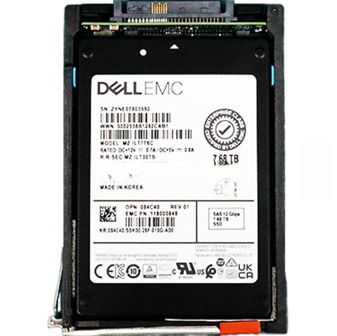 118000634 SAS Solid State Drive 5052556 Storage Rack Dedicated PM1643 Enterprise Class Disk Body 7x24 Hour Operation