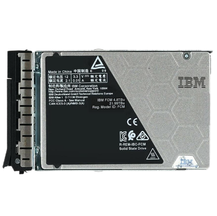 Original NVMe 9.6TB U.2 Solid State Drive 03GH766 with Original Bracket