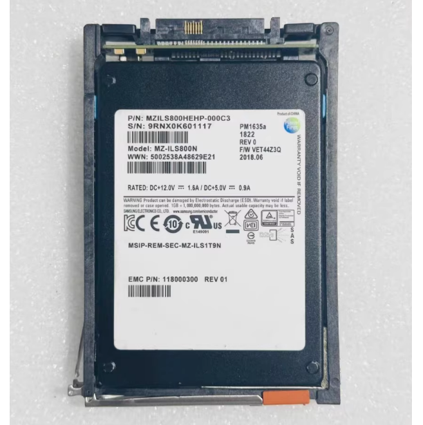 118000300 SAS solid state drive PM1635A enterprise grade disk body dedicated to 5052396 storage rack