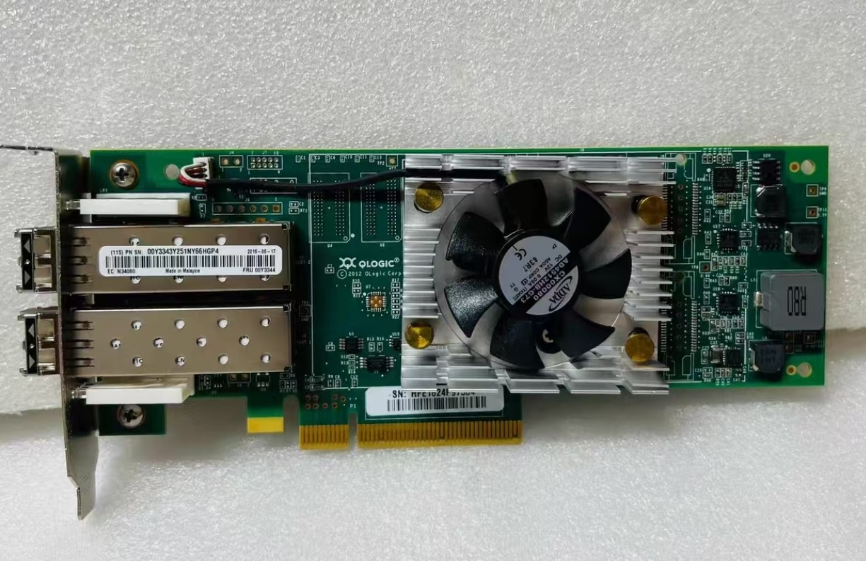 Original Lenovo QLE2662-LNV 00Y3341 00Y3343 00Y3344 16G dual port fiber HBA card