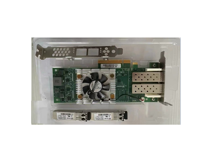 Original New QLE2662 3pcn3 Dual Port 16gb SFP+ Low Profile HBA Card Ethernet Fibre Channel for POWEREDGE THINKSYSTEM Internal
