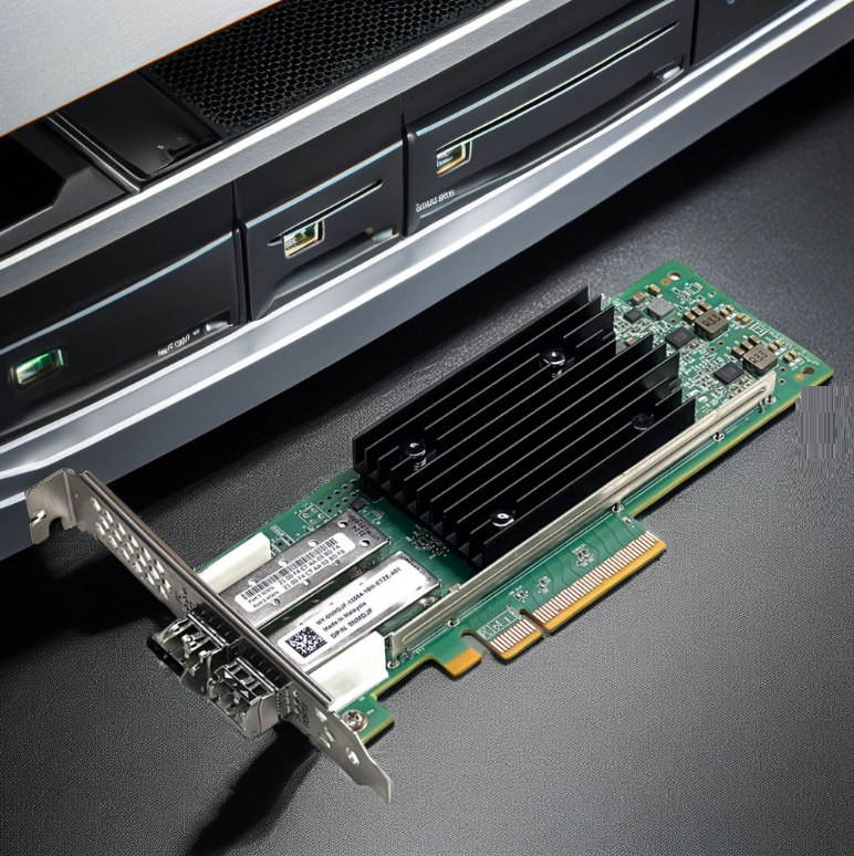 Original QLOGICal Enhanced 32G FC Dual Port PCIe 4.0 FC HBA QLE2772 QLE2772-SR-CK External Fiber Optic Network Equipment Stock