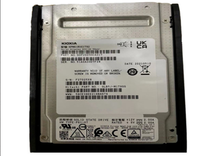 Original server SSD 1.92TB SAS interface disk body PM1643A model 5563931-A with dedicated bracket tray